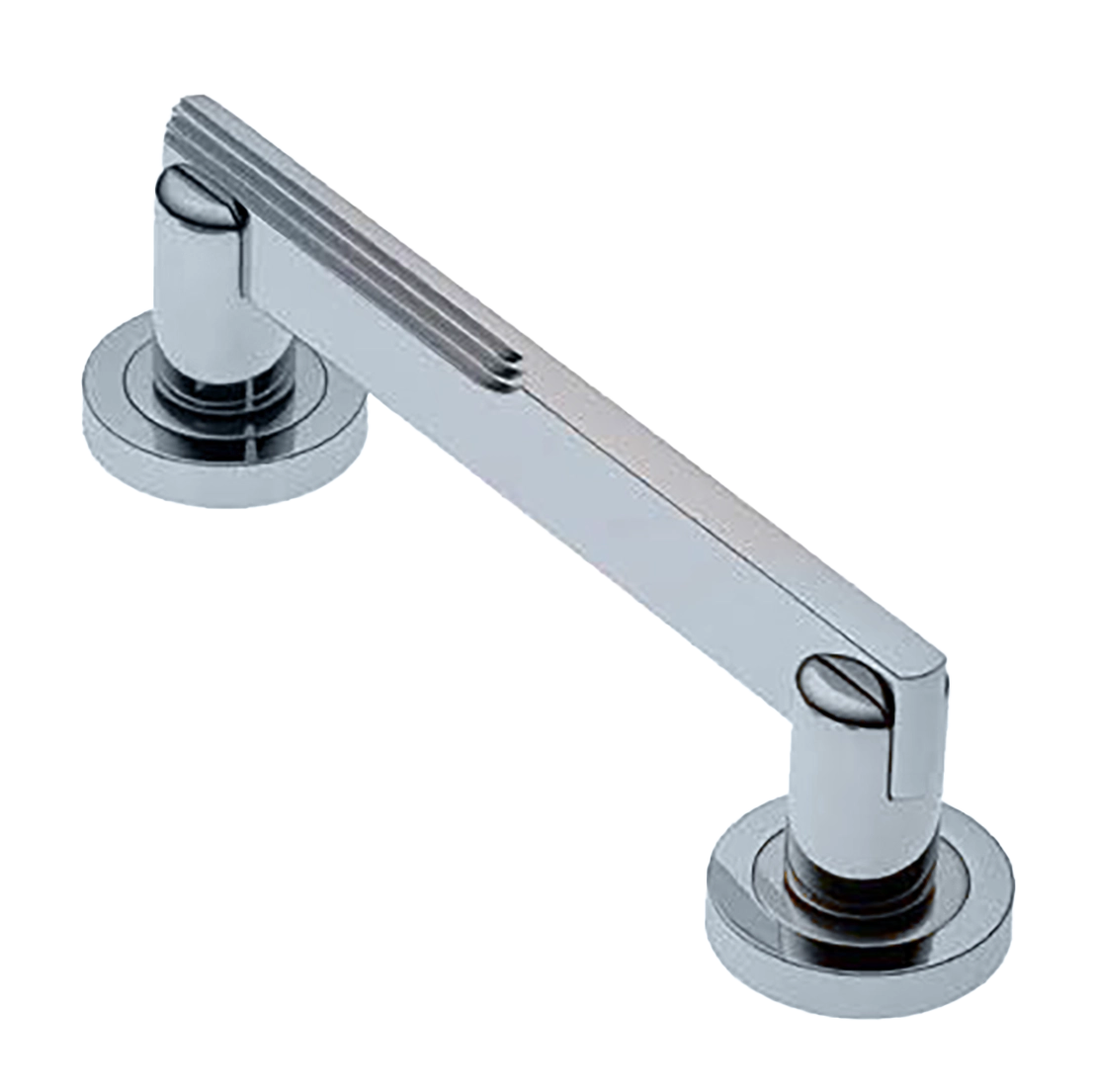 Ручкаскоба VERONICA PH CRO на круглой розетке, цвет  хром, латунь фото купить Пенза