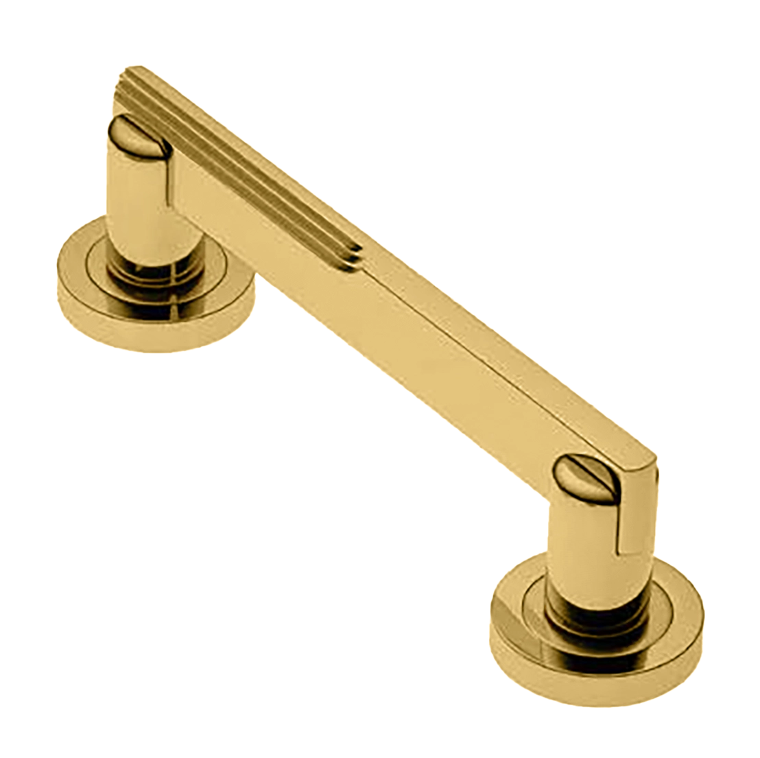 Ручкаскоба VERONICA PH OTL на круглой розетке, цвет  золото, латунь фото купить Пенза