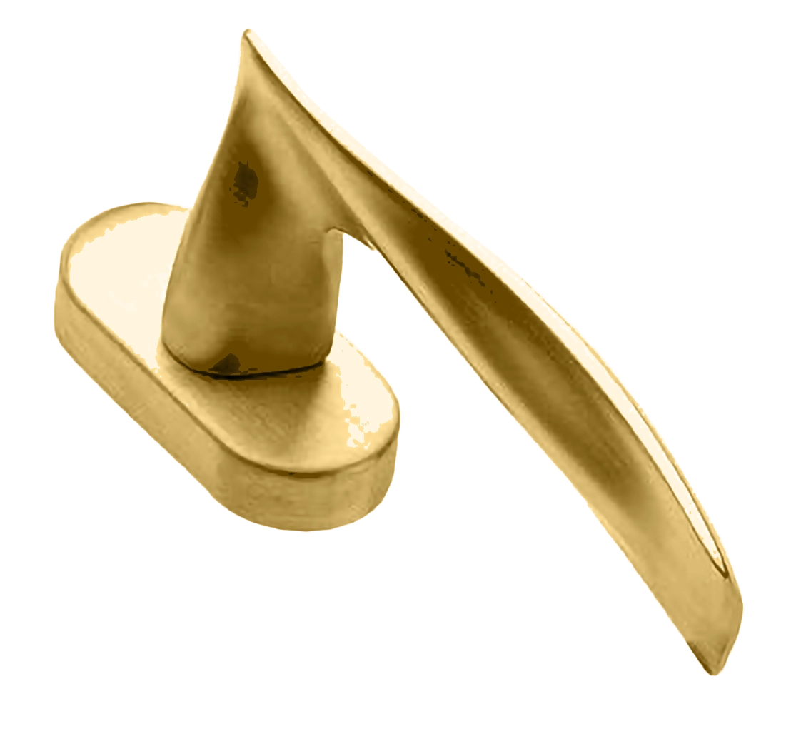 Ручка оконная WAVE W1 OSA, цвет - матовое золото фото купить Пенза