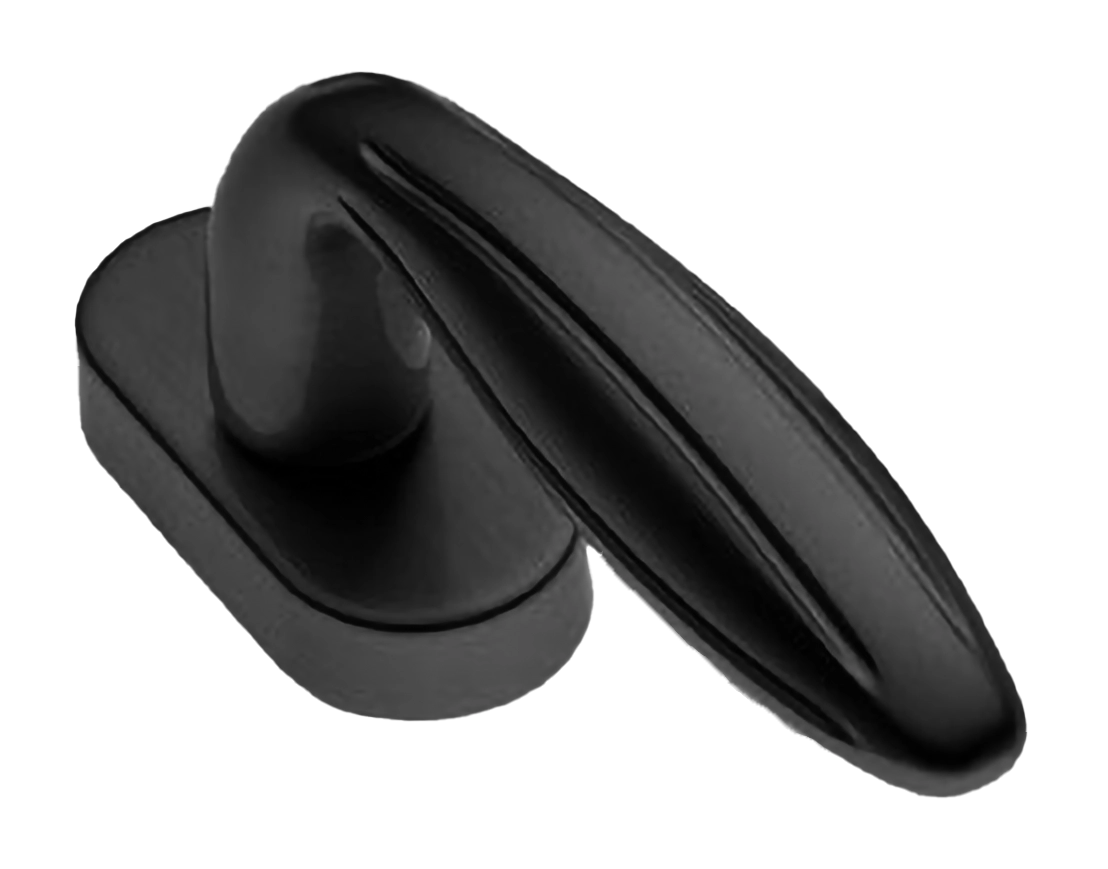 Ручка оконная BUD W1 NERO, цвет - черный фото купить Пенза