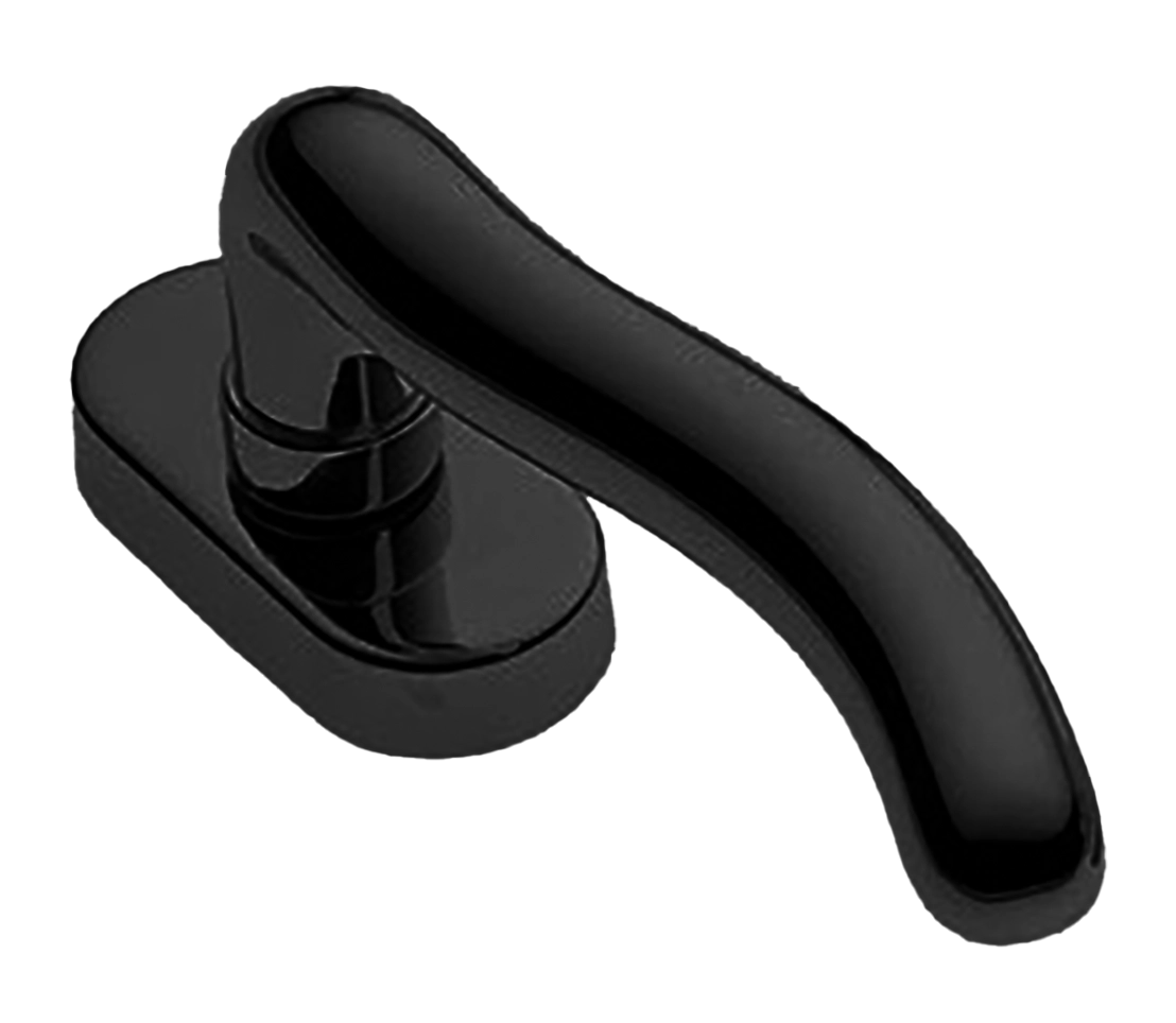 Ручка оконная SNAKE W1 NERO, цвет - черный фото купить Пенза