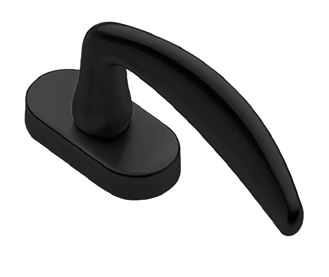 Ручка оконная MOGADOR W1 NERO, цвет - черный фото купить Пенза