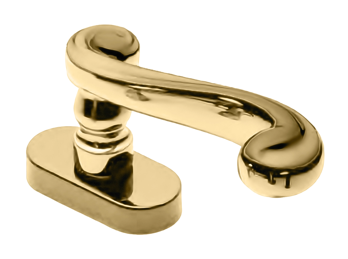 Ручка оконная PLAZA W1 OTL, цвет - золото фото купить Пенза