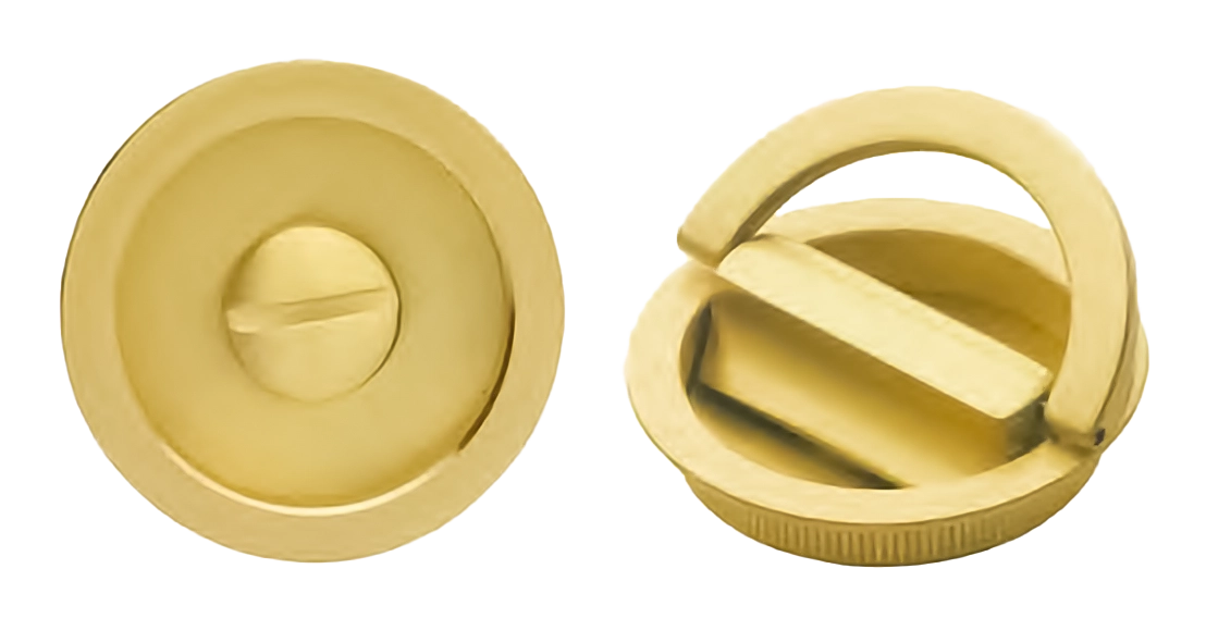 Ручка для раздвижной двери ART.75 CRO с поворотным кольцом, цвет - хром фото купить Пенза