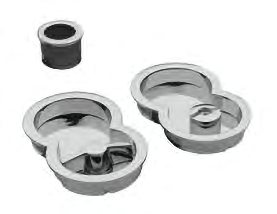 Комплект ручек INFINITY ART.85/A CRO с заверткой для раздвежных дверей с торцевой ручкой, цвет хром фото купить Пенза