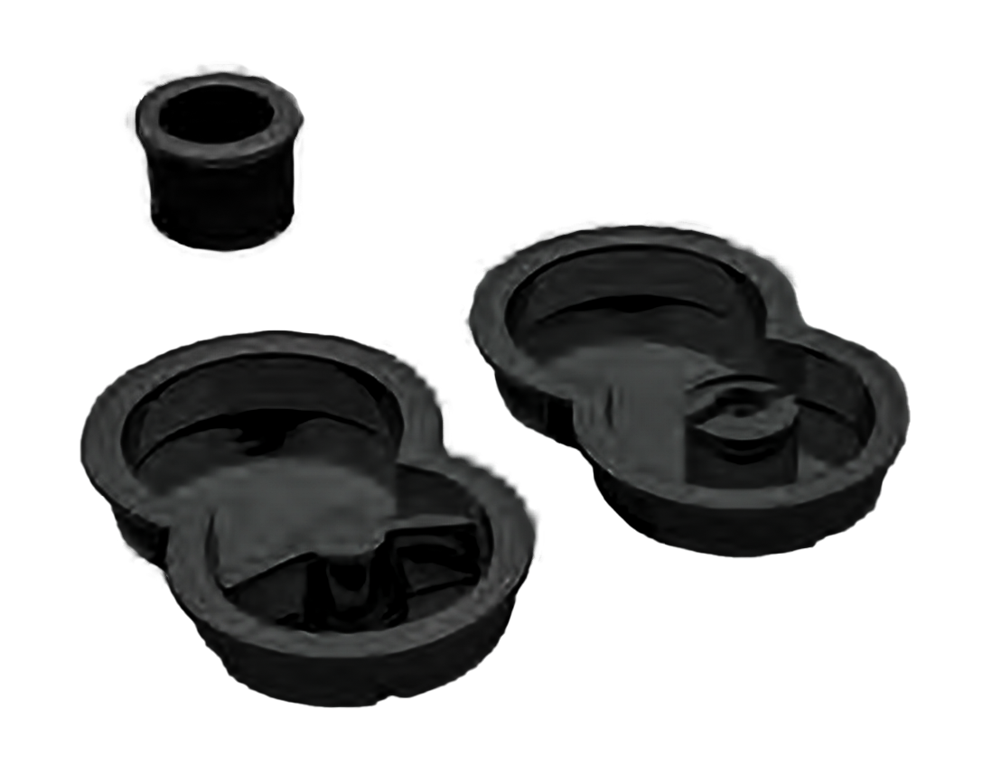 Комплект ручек INFINITY ART.85/A NERO с заверткой для раздвежных дверей с торцевой ручкой, цвет черный фото купить Пенза