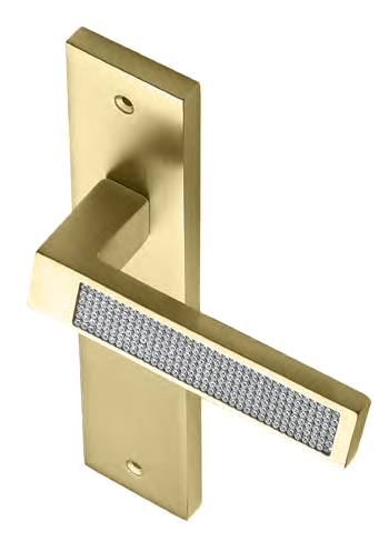 Ручка дверная на планке Ручка дверная на планке DOLCE VITA PL OSA, цвет матовое золото фото купить в Пензе