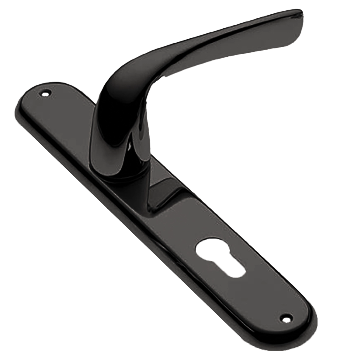 Ручка дверная на планке LE MANS PL NIN, цвет черный никель, латунь фото купить в Пензе