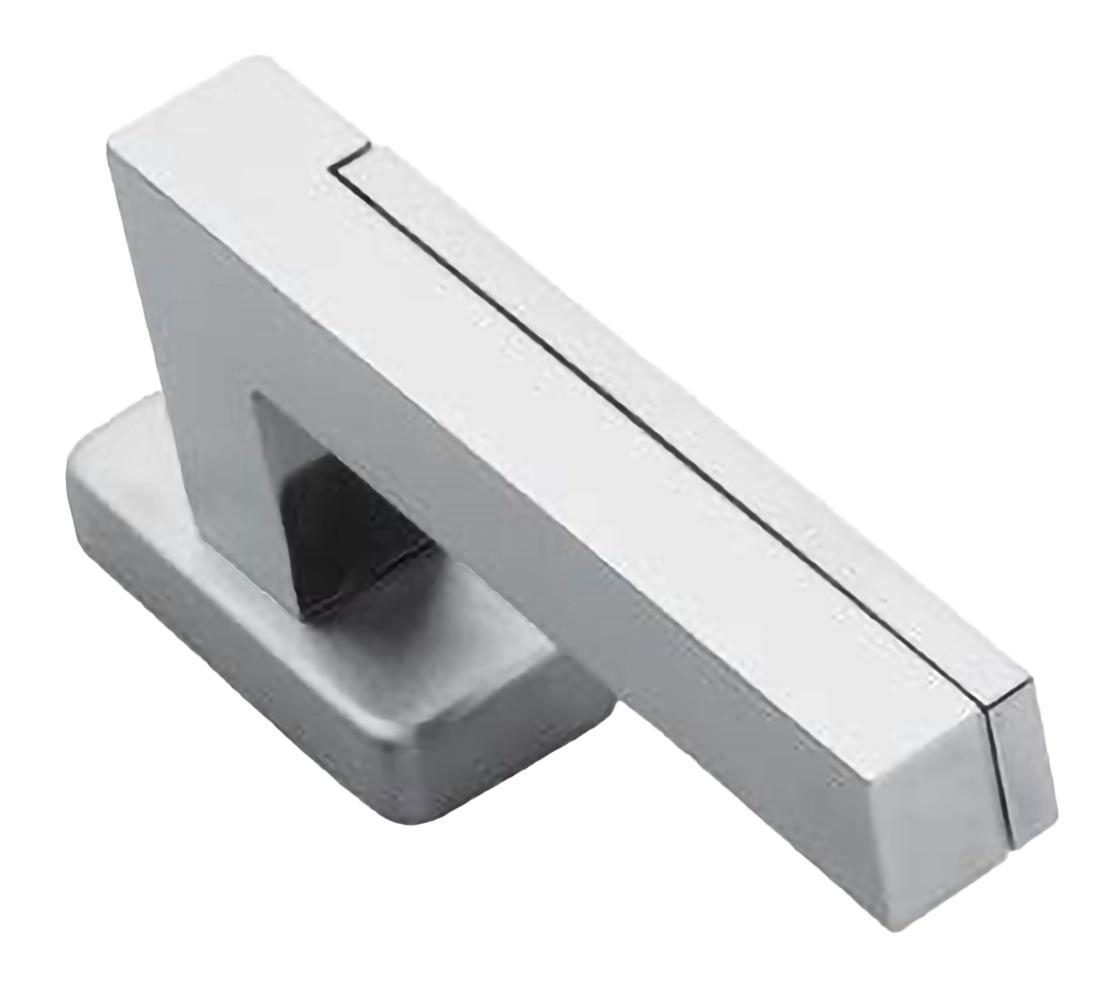 Ручка оконная ISLAND W1 CRO на прямоугольной розетке, цвет хром, латунь фото купить в Пензе