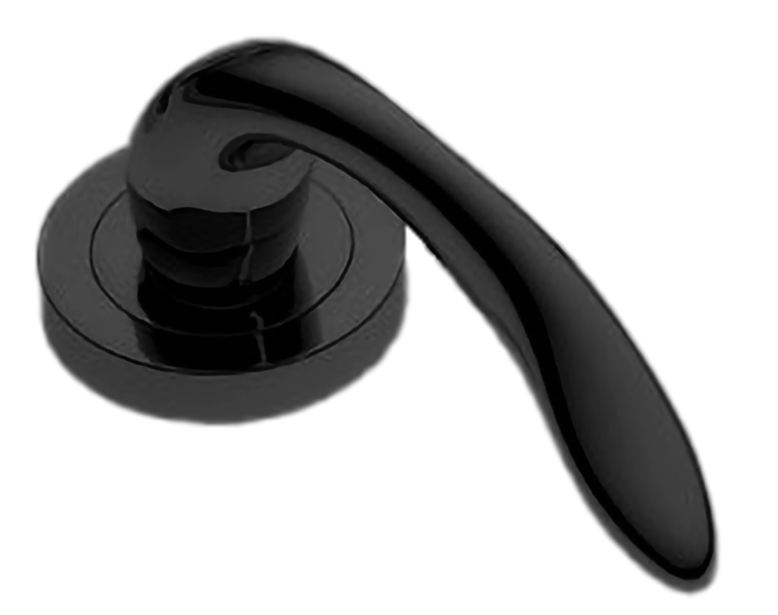 Ручка оконная LEON W1 NERO, цвет - черный фото купить в Пензе