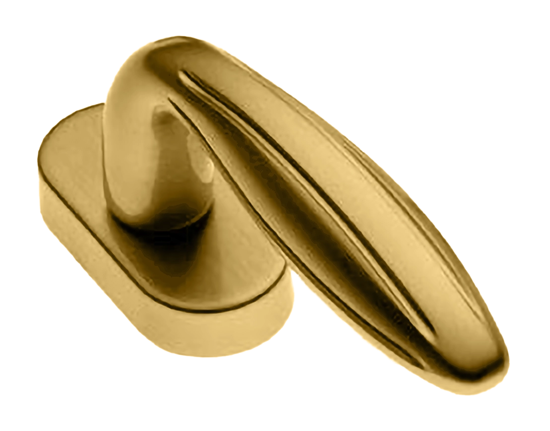 Ручка оконная BUD W1 OSA, цвет - матовое золото фото купить в Пензе