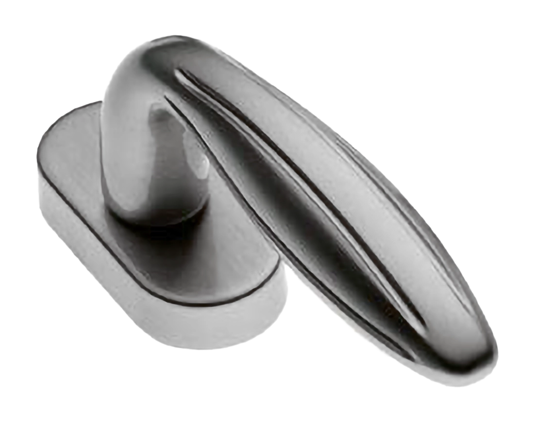 Ручка оконная BUD W1 CSA, цвет - матовый хром фото купить в Пензе