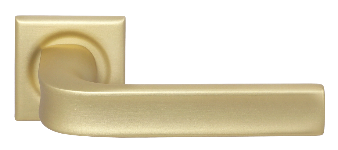 Ручка дверная THE BUS STATION S7 AH на квадратной розетке, цвет Осенний мёд/Autumn Honey фото купить Пенза