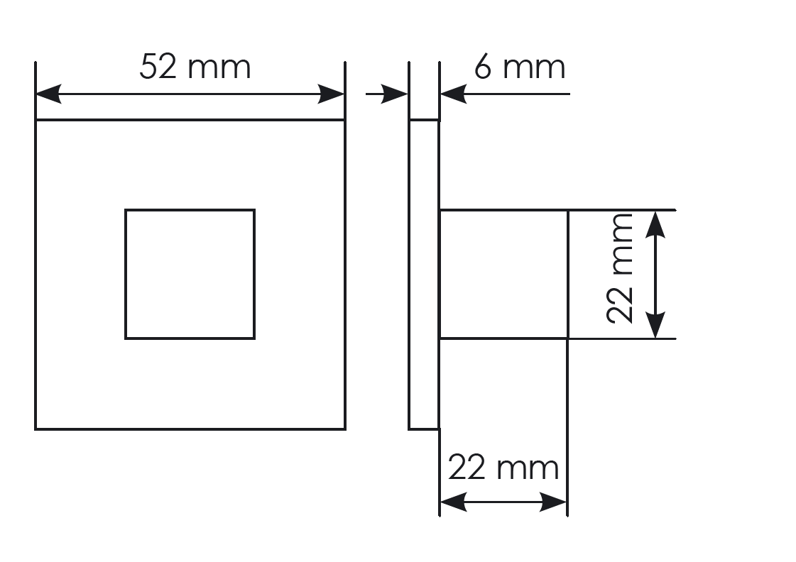 Комплект дверных ручек MH-55-S6 BL + завертка сантехническая MH-WC-S6 BL, цвет черный фото фурнитура Пенза
