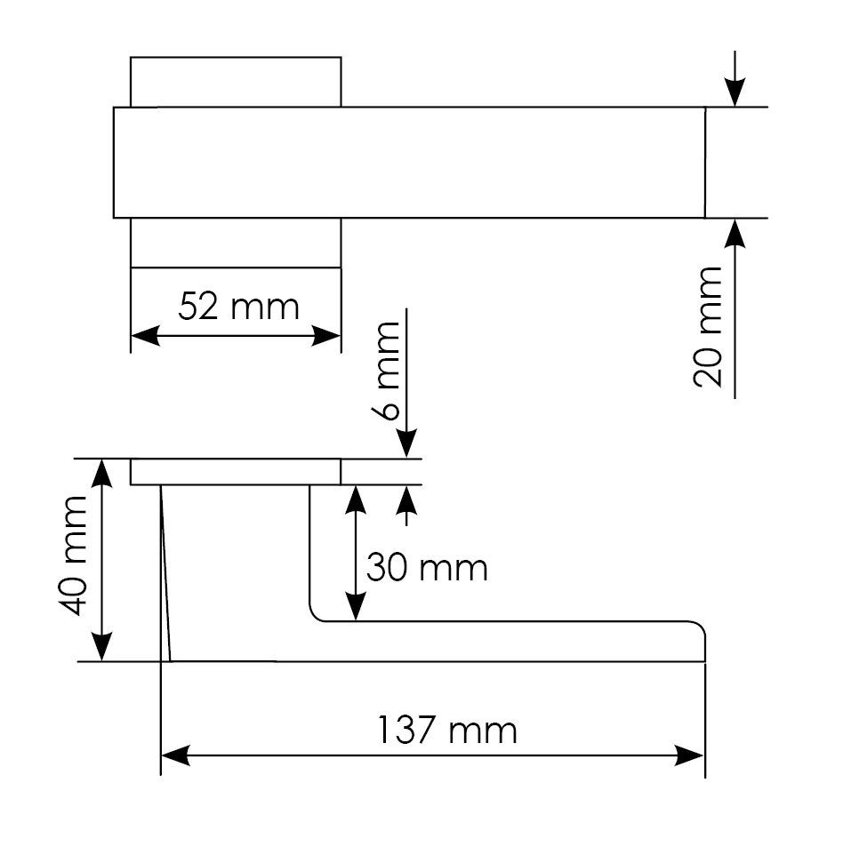 Комплект дверных ручек MH-56-S6 BL с заверткой MH-WC-S6 BL + магнитный замок M1895 BL, цвет черный фото morelli Пенза