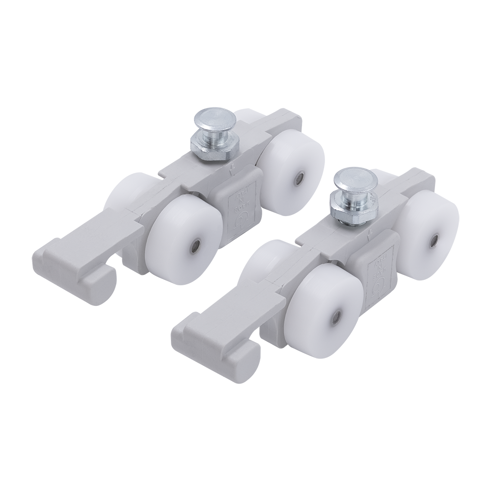 Комплект ролик-стопор SLIDING SET 1-SO 40kg NEW для синхр. открывания, дверь до 40кг фото фурнитура Пенза