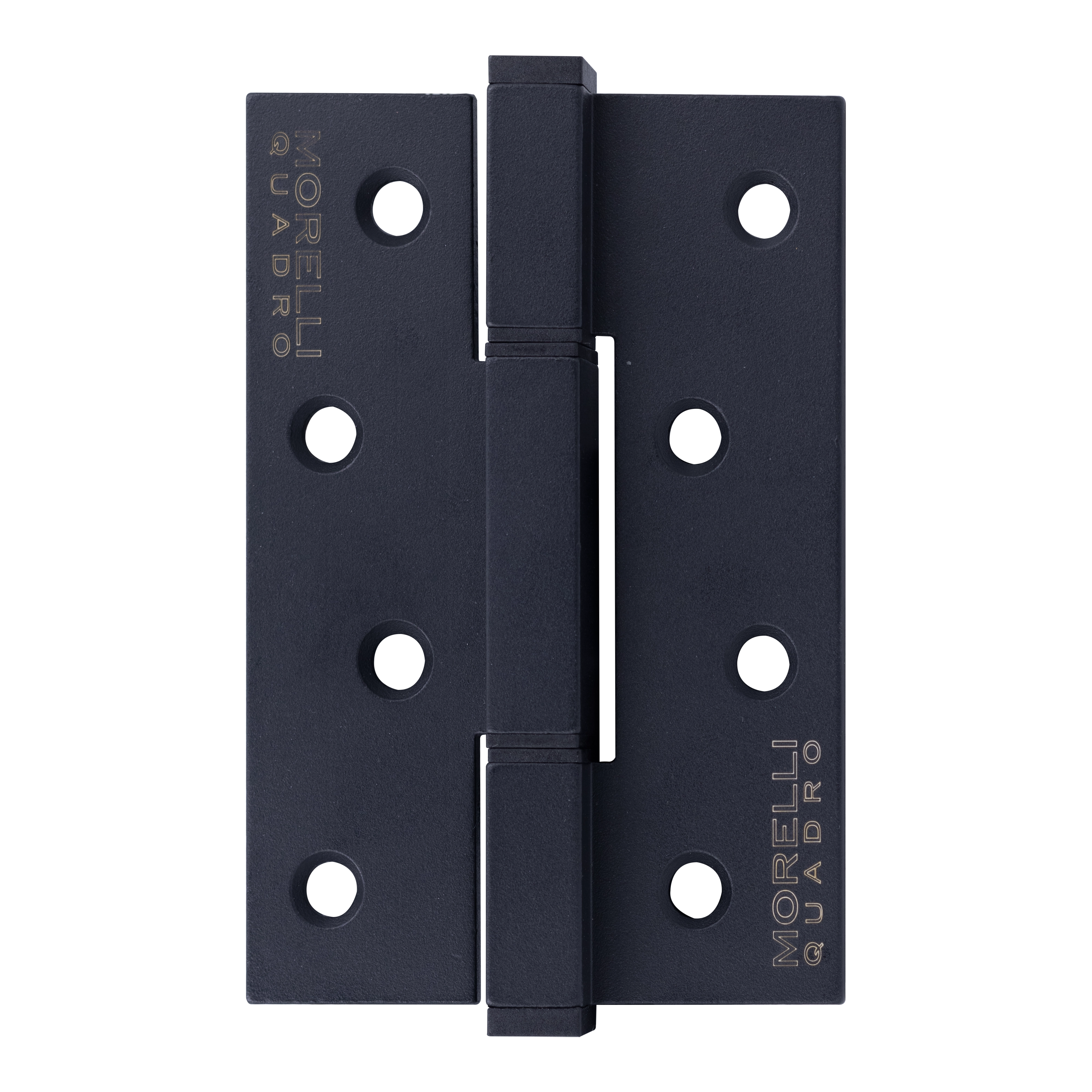 Петля QUADRO-2 BL врезная на квадратной оси, вес полотна до 40 кг, цвет черный фото купить в Пензе