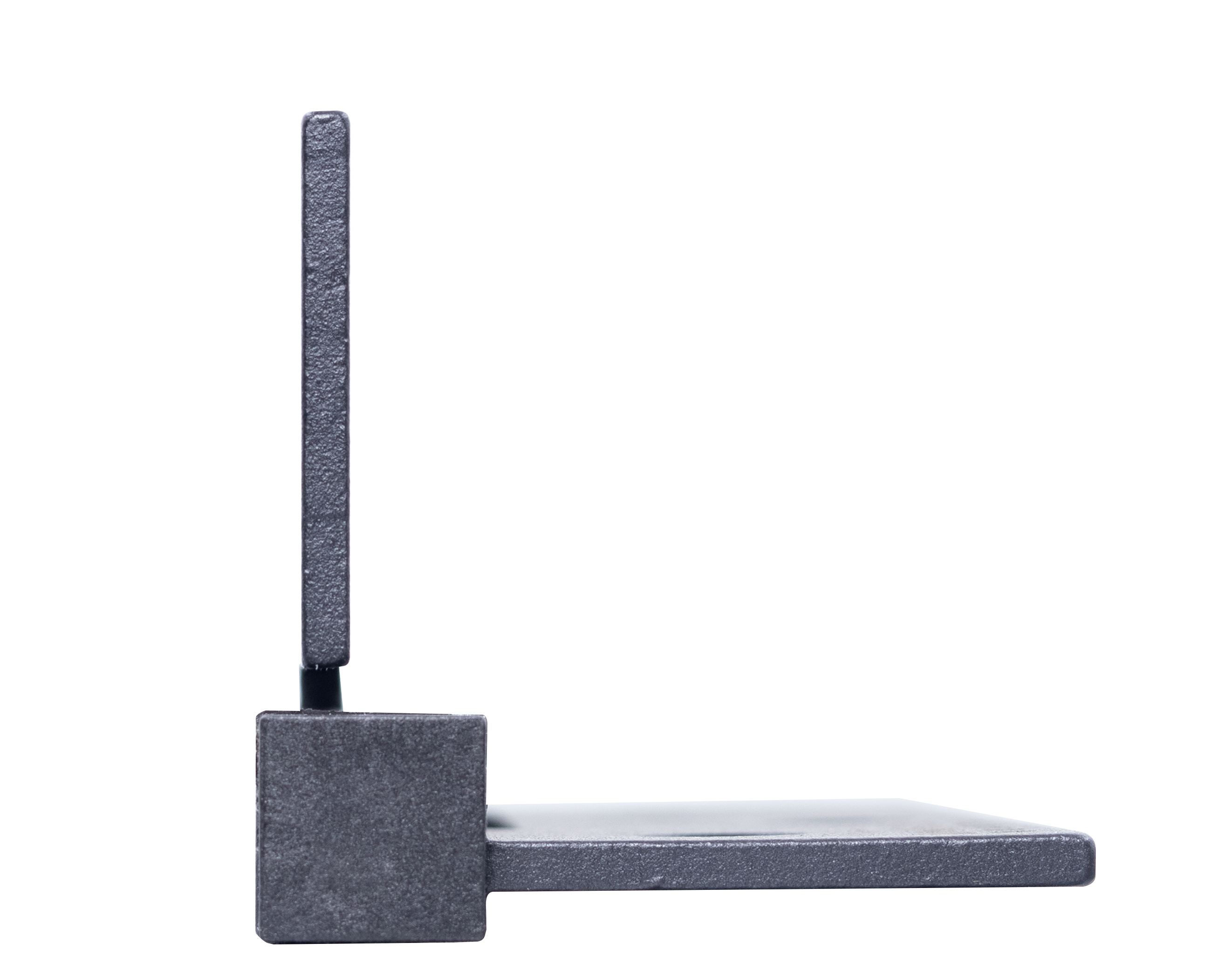 Петля QUADRO-2 BL врезная на квадратной оси, вес полотна до 40 кг, цвет черный фото фурнитура Пенза