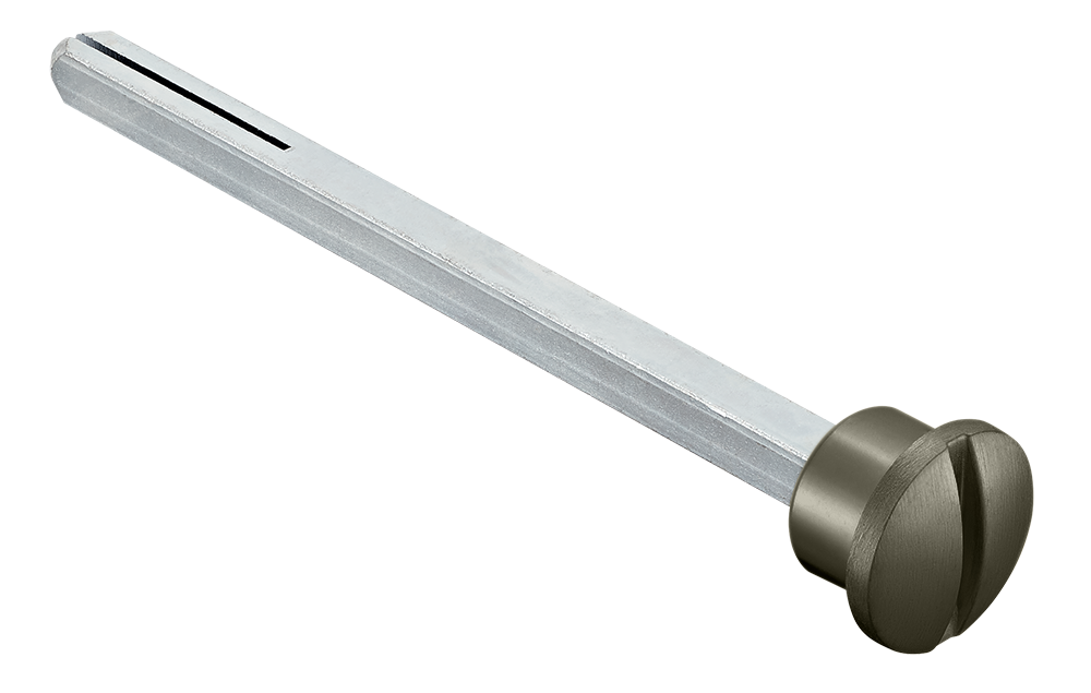 Четырехгранник LUX-SPINDLE-WC 110 ANT 110мм с кнопкой, цвет антрацит фото купить Пенза