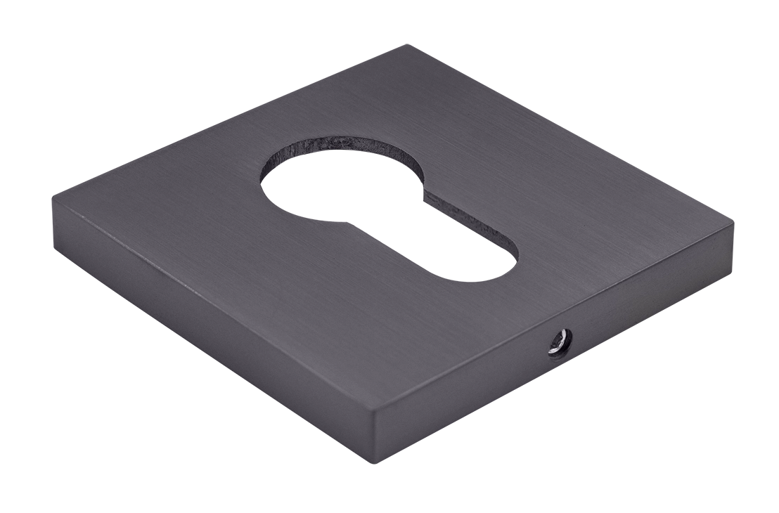 Накладка на замок MH-KH-S6 GR под евроцилиндр, цвет graphite фото купить Пенза