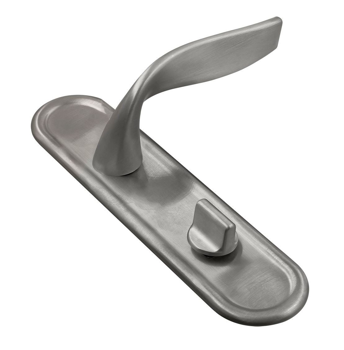 Ручка дверная SKYSCRAPER PLR WF на планке, цвет Зимняя стужа/Winter Frost фото купить Пенза