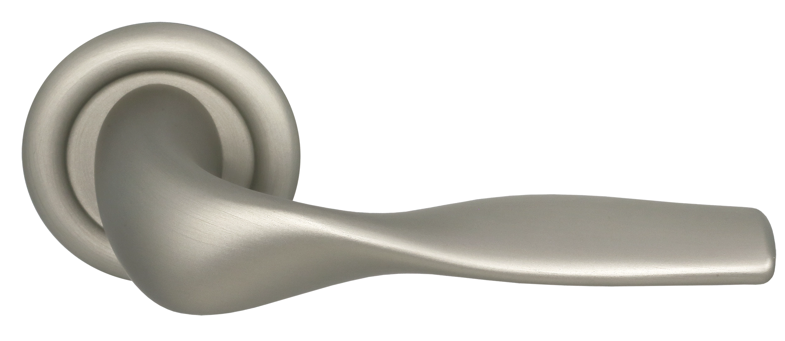 Ручка дверная LVB R7 SMI на круглой розетке, цвет Весенняя дымка/Spring Mist фото купить Пенза