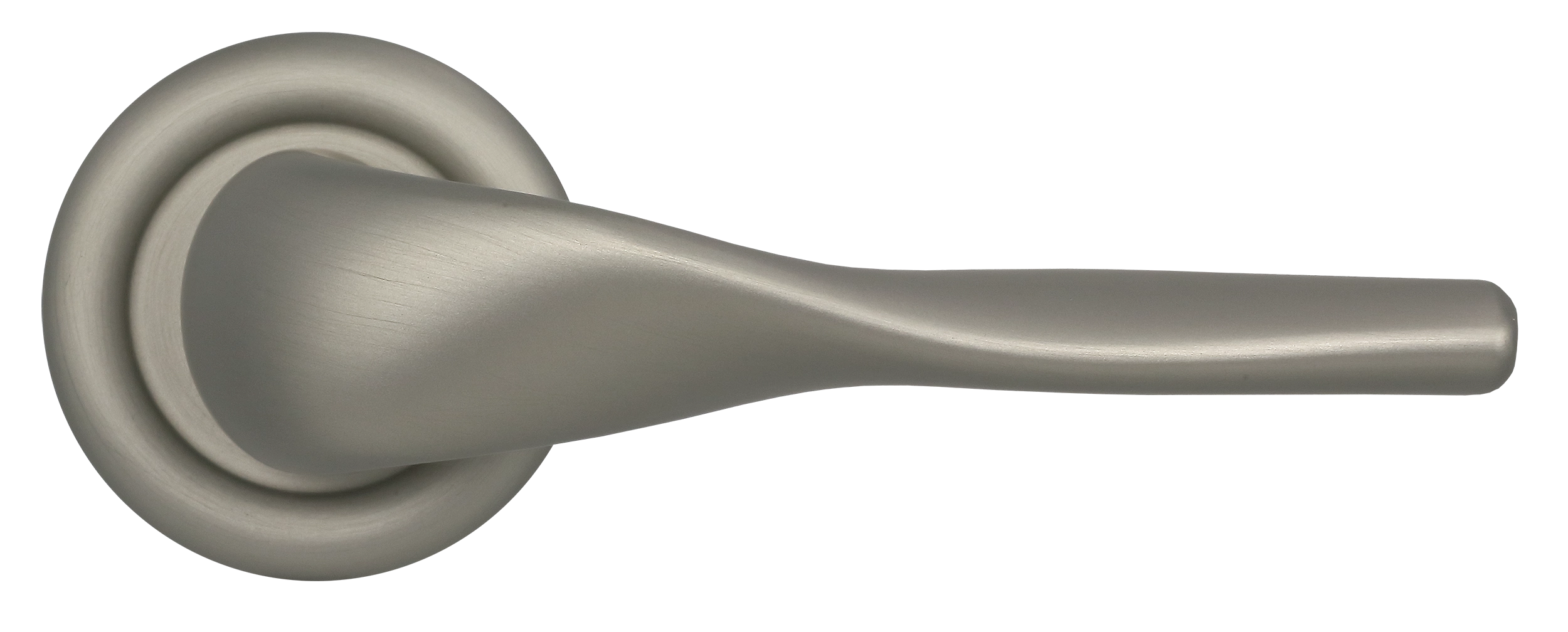 Ручка дверная LVB R7 SMI на круглой розетке, цвет Весенняя дымка/Spring Mist фото купить в Пензе