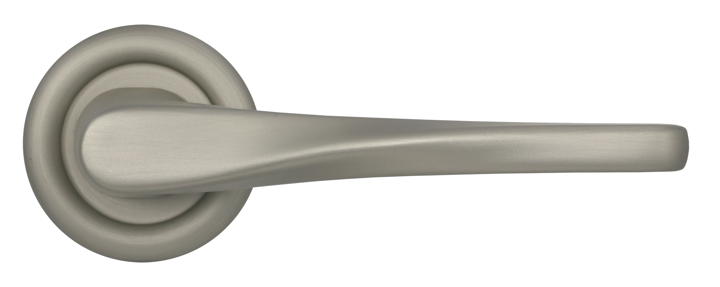 Ручка дверная THE OLYMPICS R7 SMI на круглой розетке, цвет Весенняя дымка/Spring Mist фото купить в Пензе