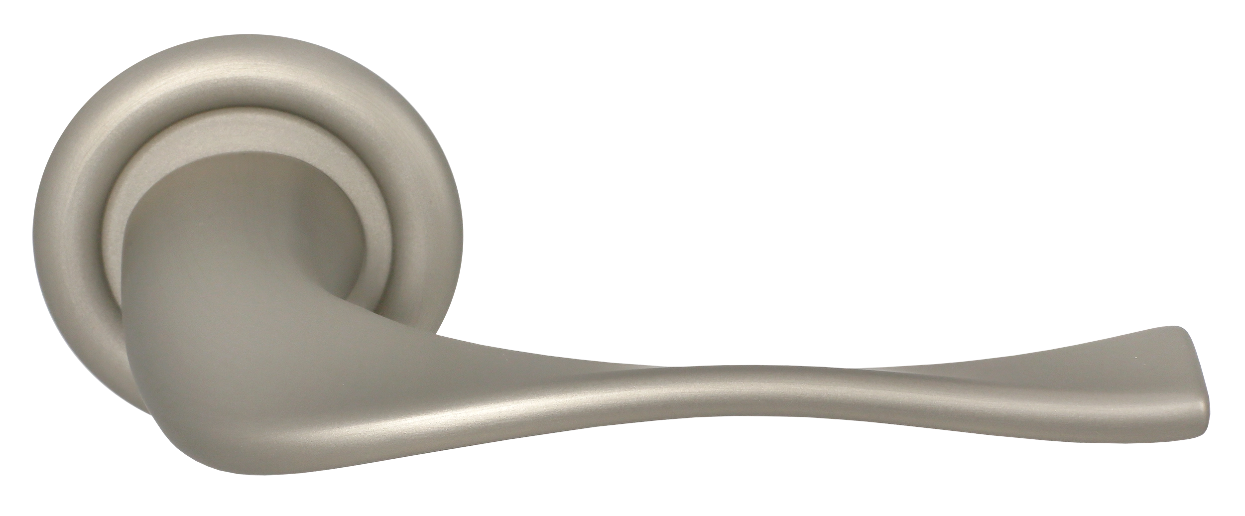 Ручка дверная SKYSCRAPER R7 SMI на круглой розетке, цвет Весенняя дымка/Spring Mist фото купить Пенза