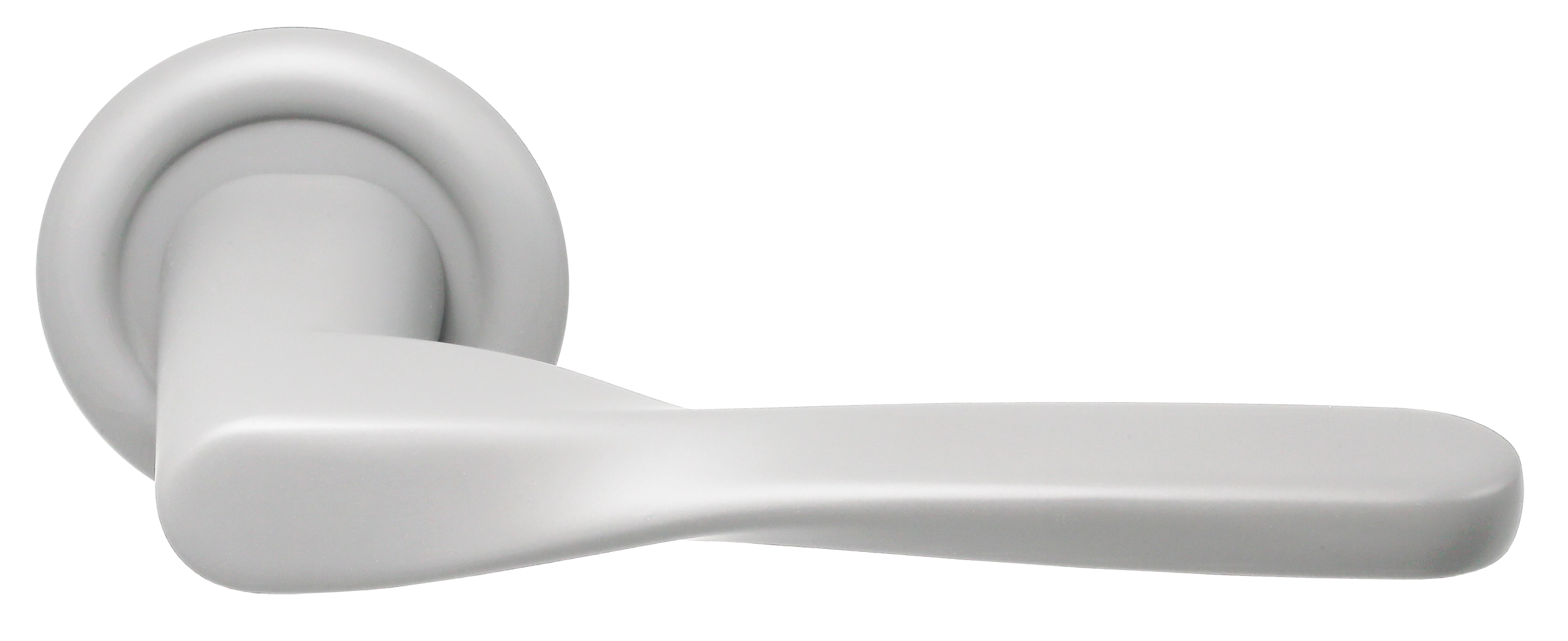 Ручка дверная THE OLYMPICS R7 SSW на круглой розетке, цвет Стокгольмский снегопад/Stockholm Snowfall фото купить Пенза