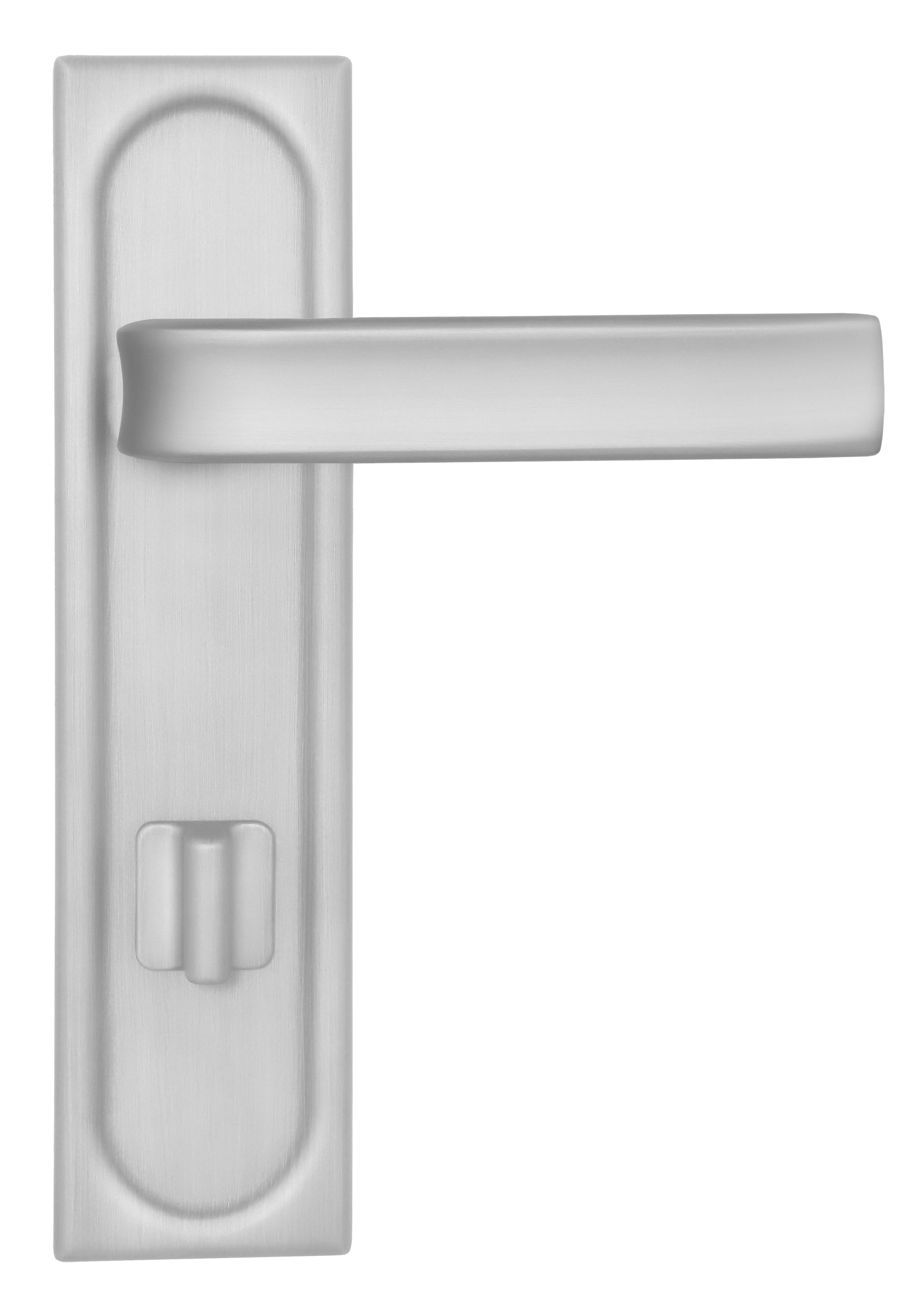 Ручка дверная THE BUS STATION PLS SSW на планке, цвет Стокгольмский снегопад/Stockholm Snowfall фото купить в Пензе