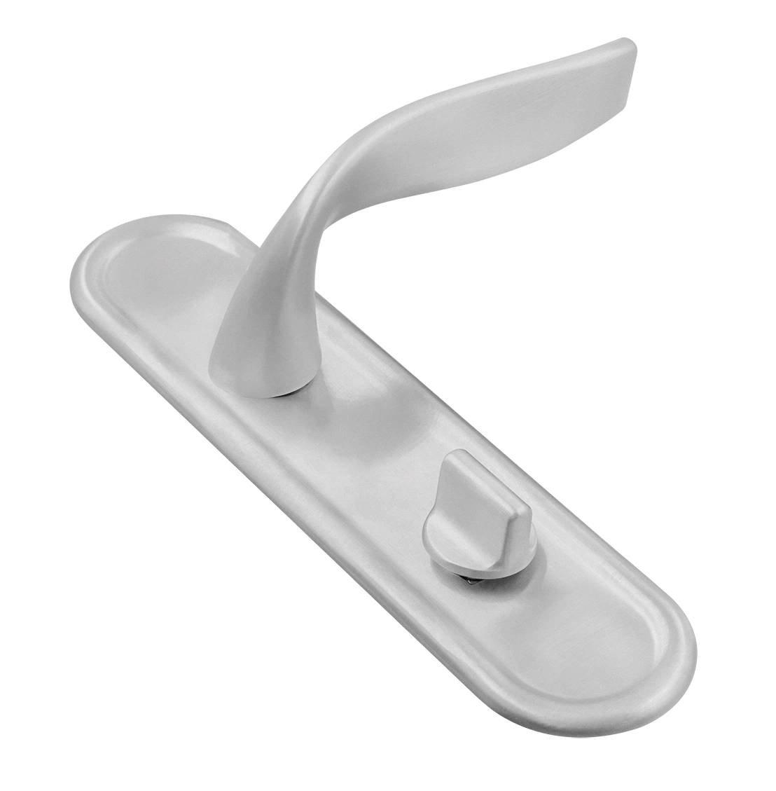 Ручка дверная SKYSCRAPER PLR SSW на планке, цвет Стокгольмский снегопад/Stockholm Snowfall фото купить Пенза