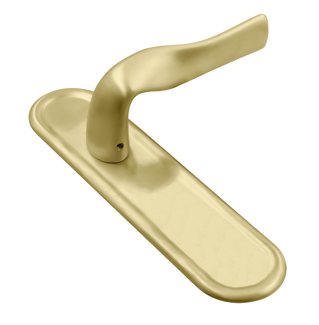 Ручка дверная LVB PLR AH на планке, цвет Осенний мёд/Autumn Honey фото купить Пенза