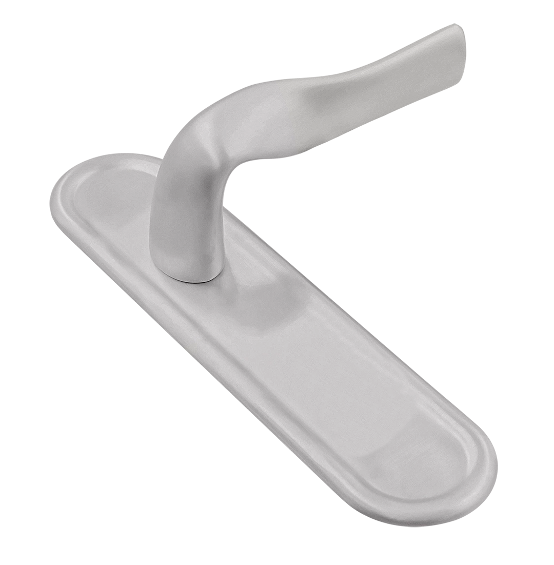 Ручка дверная LVB PLR SSW на планке, цвет Стокгольмский снегопад/Stockholm Snowfall фото купить Пенза