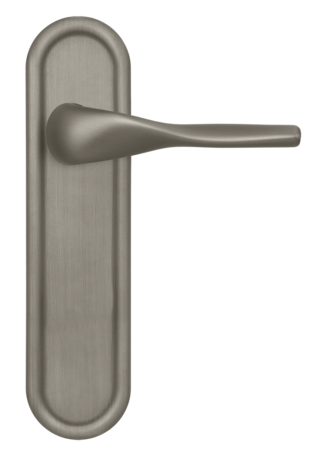 Ручка дверная LVB PLR SMI на планке, цвет Весенняя дымка/Spring Mist фото купить в Пензе