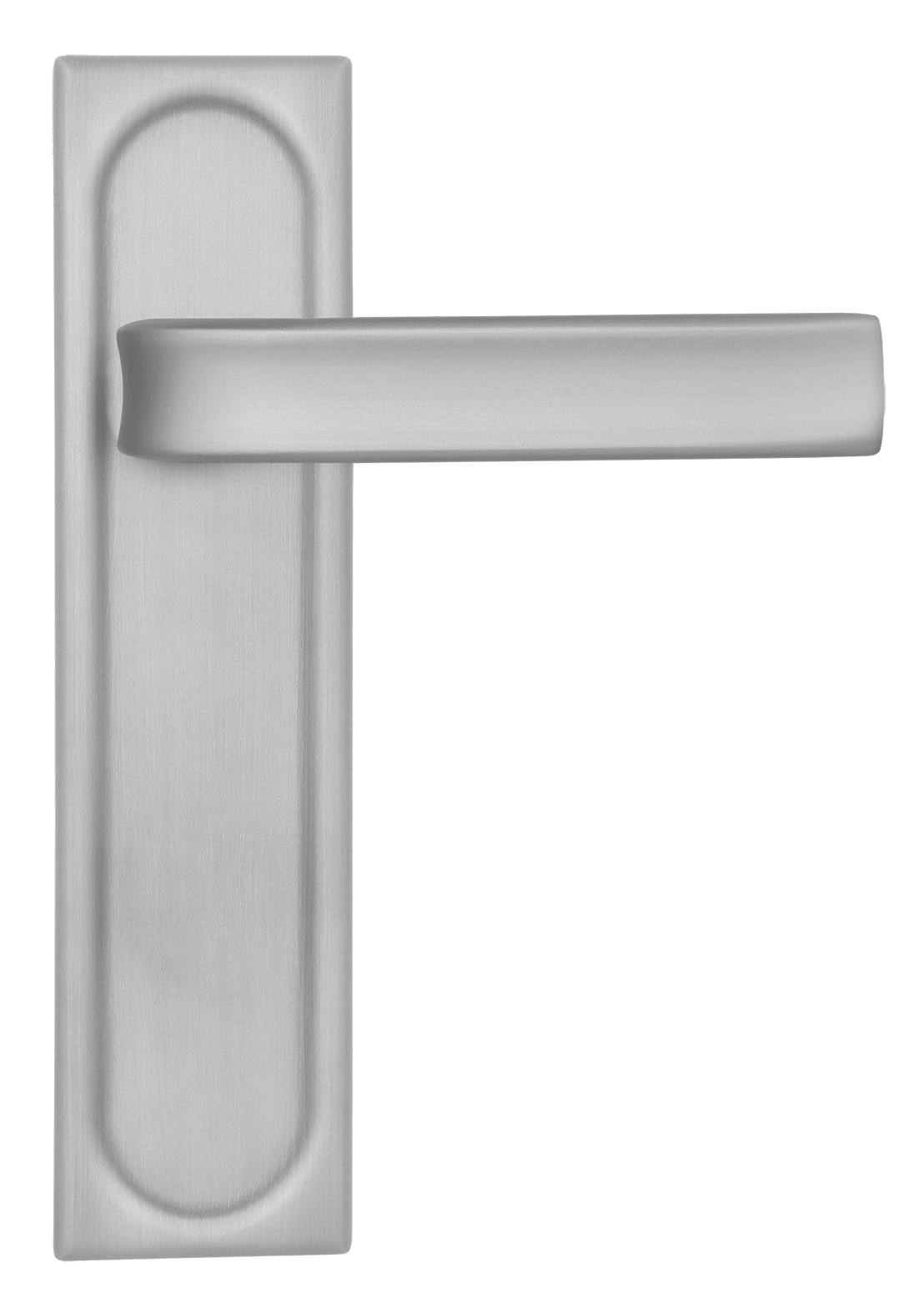 Ручка дверная THE BUS STATION PLS SSW на планке, цвет Стокгольмский снегопад/Stockholm Snowfall фото купить в Пензе