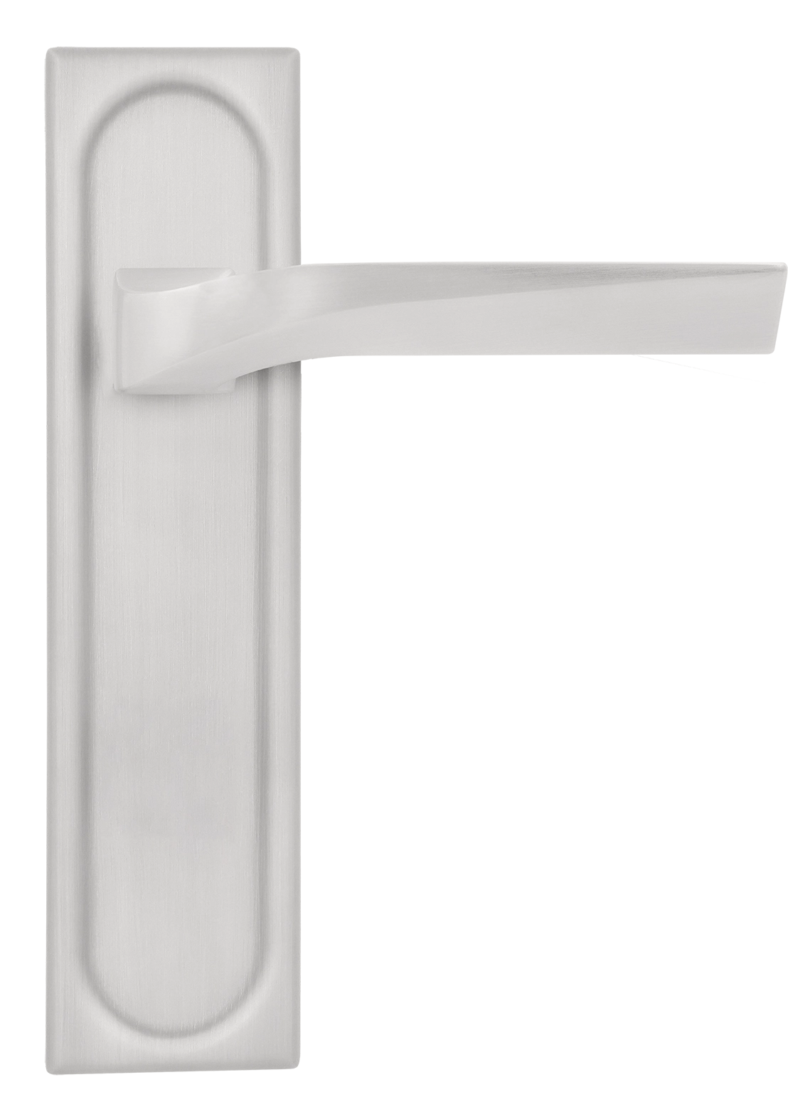 Ручка дверная WD CONCERT HALL PLS SSW на планке, цвет Стокгольмский снегопад/Stockholm Snowfall фото купить в Пензе