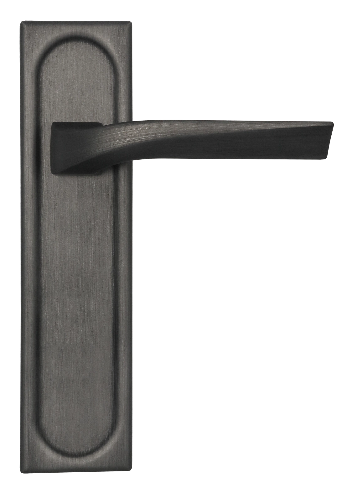 Ручка дверная WD CONCERT HALL PLS SST на планке, цвет Летняя гроза/Summer Storm фото купить в Пензе