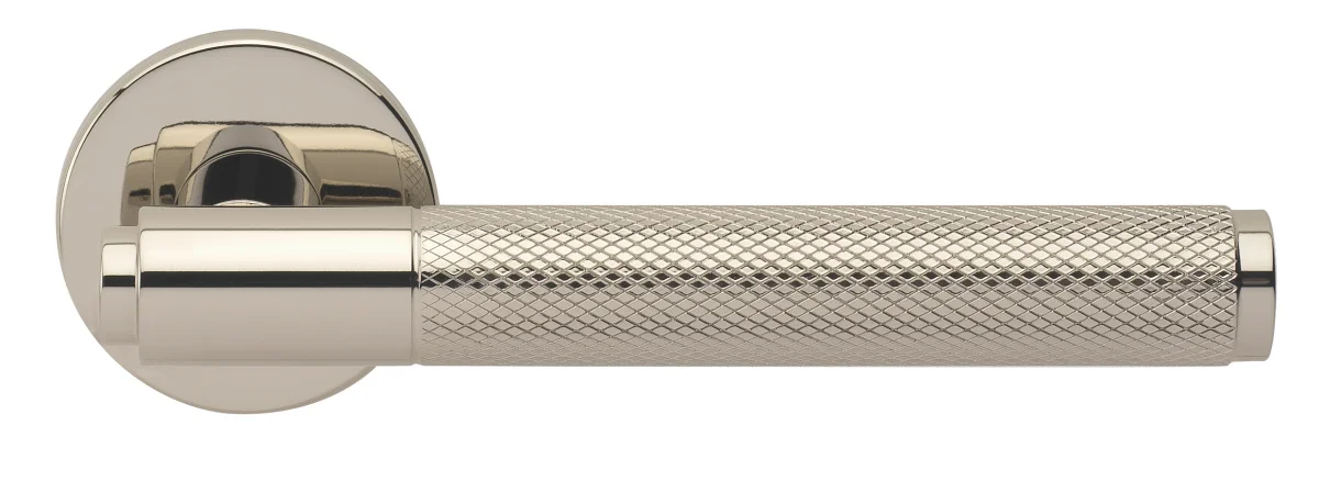 BRIDGE R6 NIS, ручка дверная с усиленной розеткой, цвет -  матовый никель фото купить Пенза