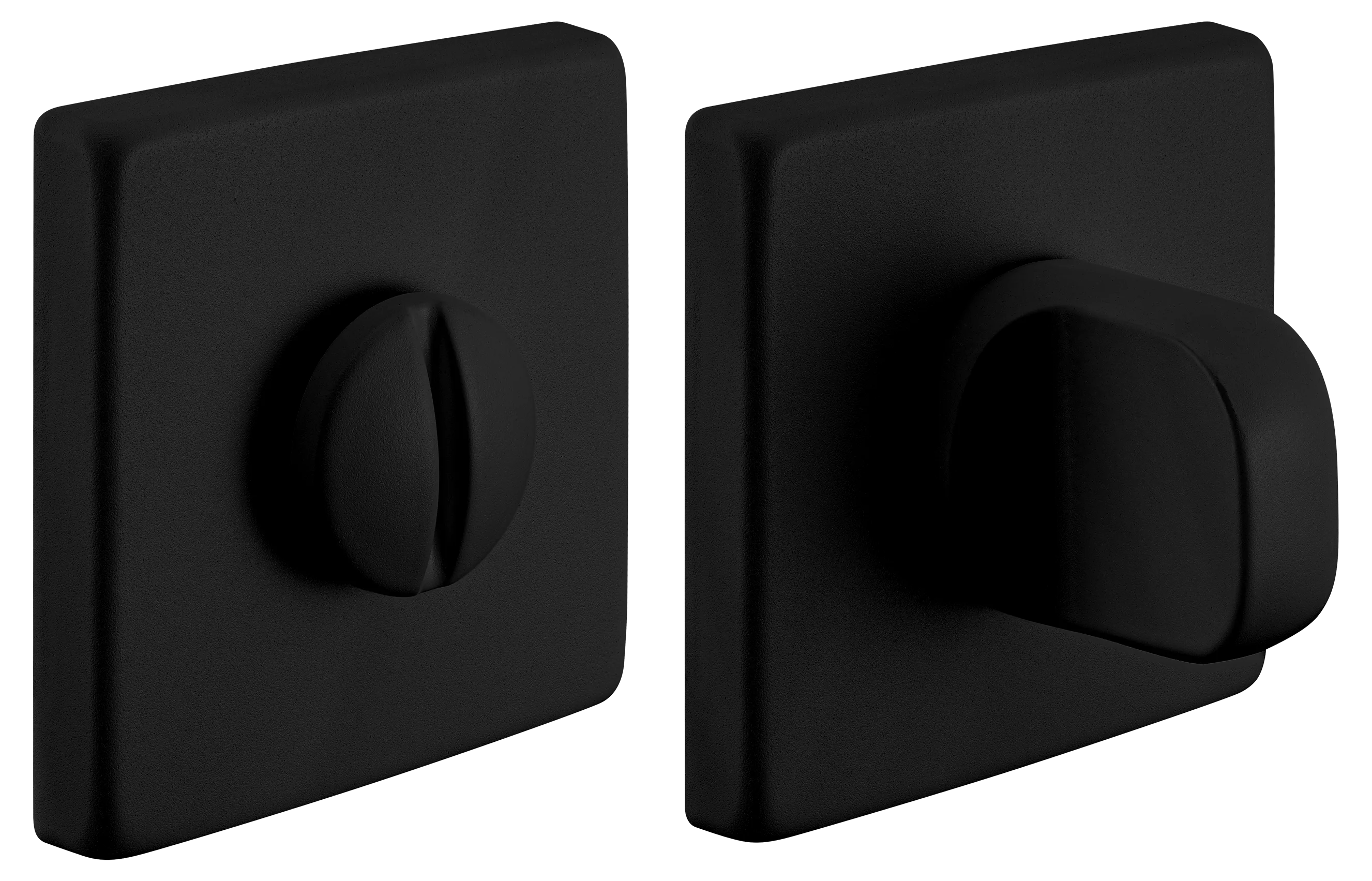 LUX-WC-S5 NERO, завертка дверная, цвет - черный фото купить Пенза