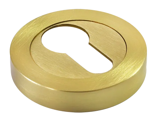 LUX-KH-R2 OSA, накладка на евроцилиндр, цвет - матовое золото фото купить Пенза