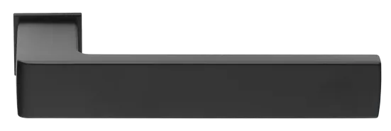 Ручка дверная HORIZONT-SM NERO раздельная без розетки, цвет черный, ЦАМ фото купить Пенза