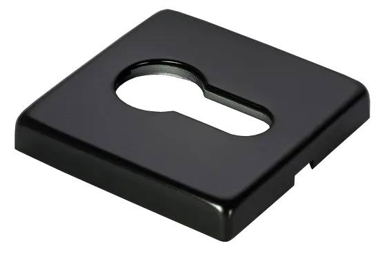 LUX-KH-S5 NERO, накладка под евроцилиндр, цвет - черный фото купить Пенза